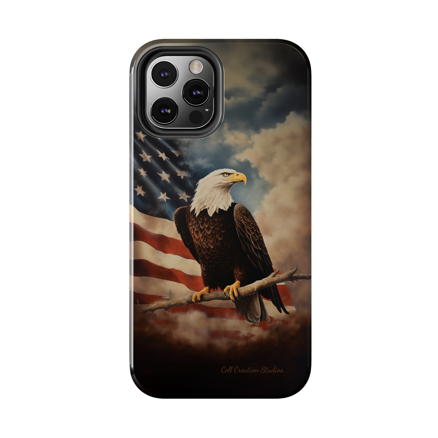 Introducing the "Eagle's Majesty" Cell Phone Case – Soar with American Pride -Tough Phone Cases