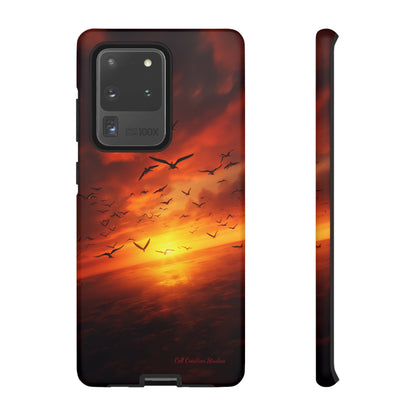 Introducing the "Sunset Soar" Cell Phone Case – Embrace Freedom and Beauty -Tough Cases