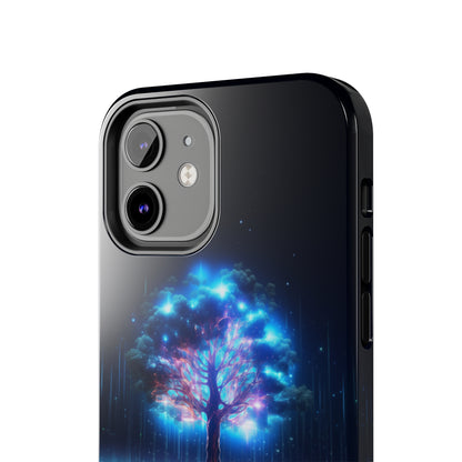 Introducing the "Luminous Tree" Cell Phone Case – Illuminate Your Style with Nature's Glow -Tough Phone Cases