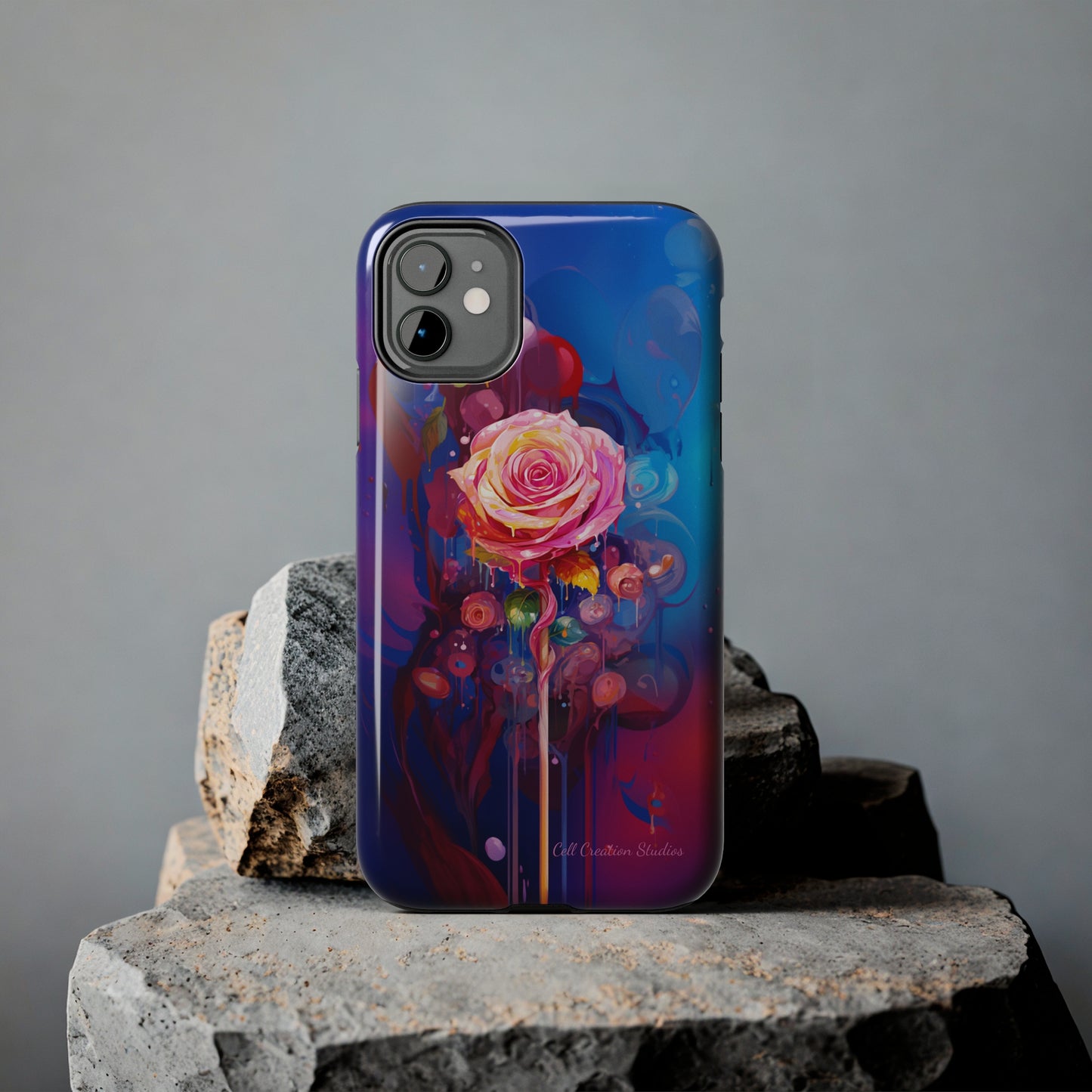 "Dreamy Rose Bloom Fantasy" -Tough iPhone Cases