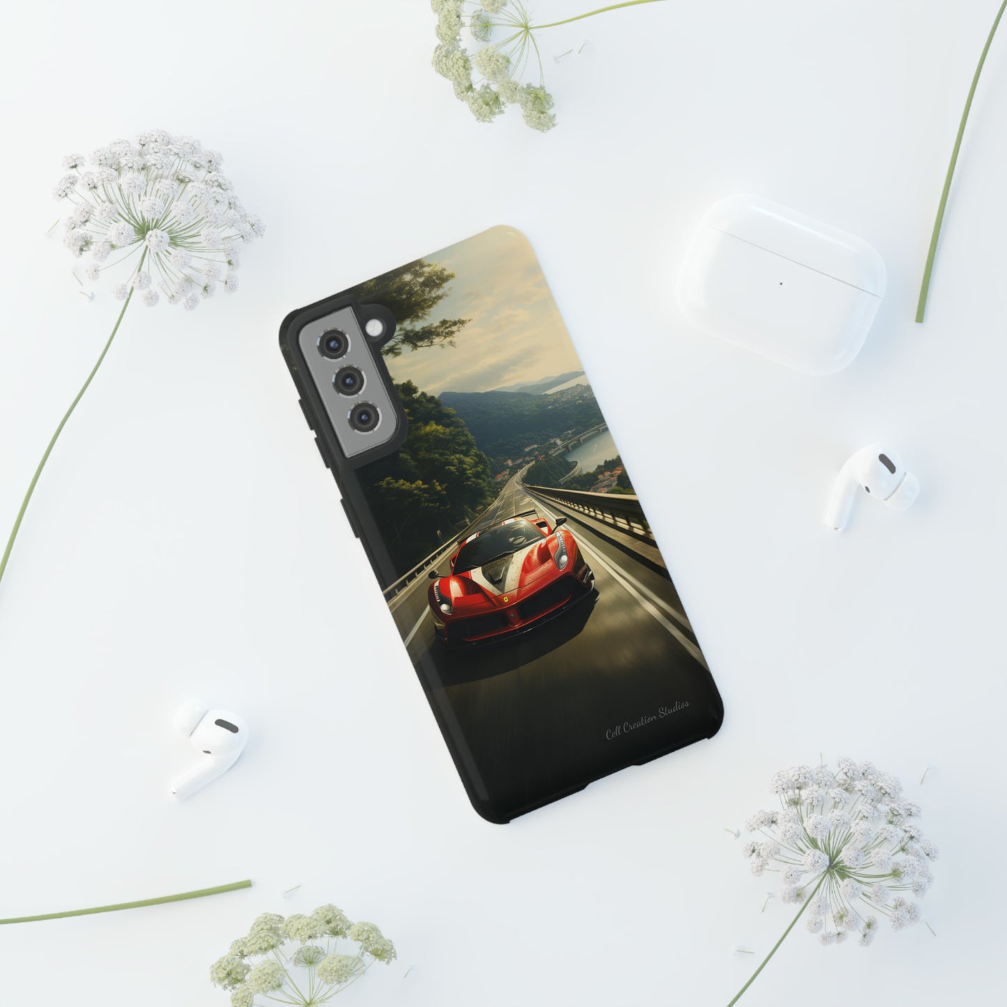 "Tropical Thrill Ferrari Edition" -Tough Samsung Phone Cases