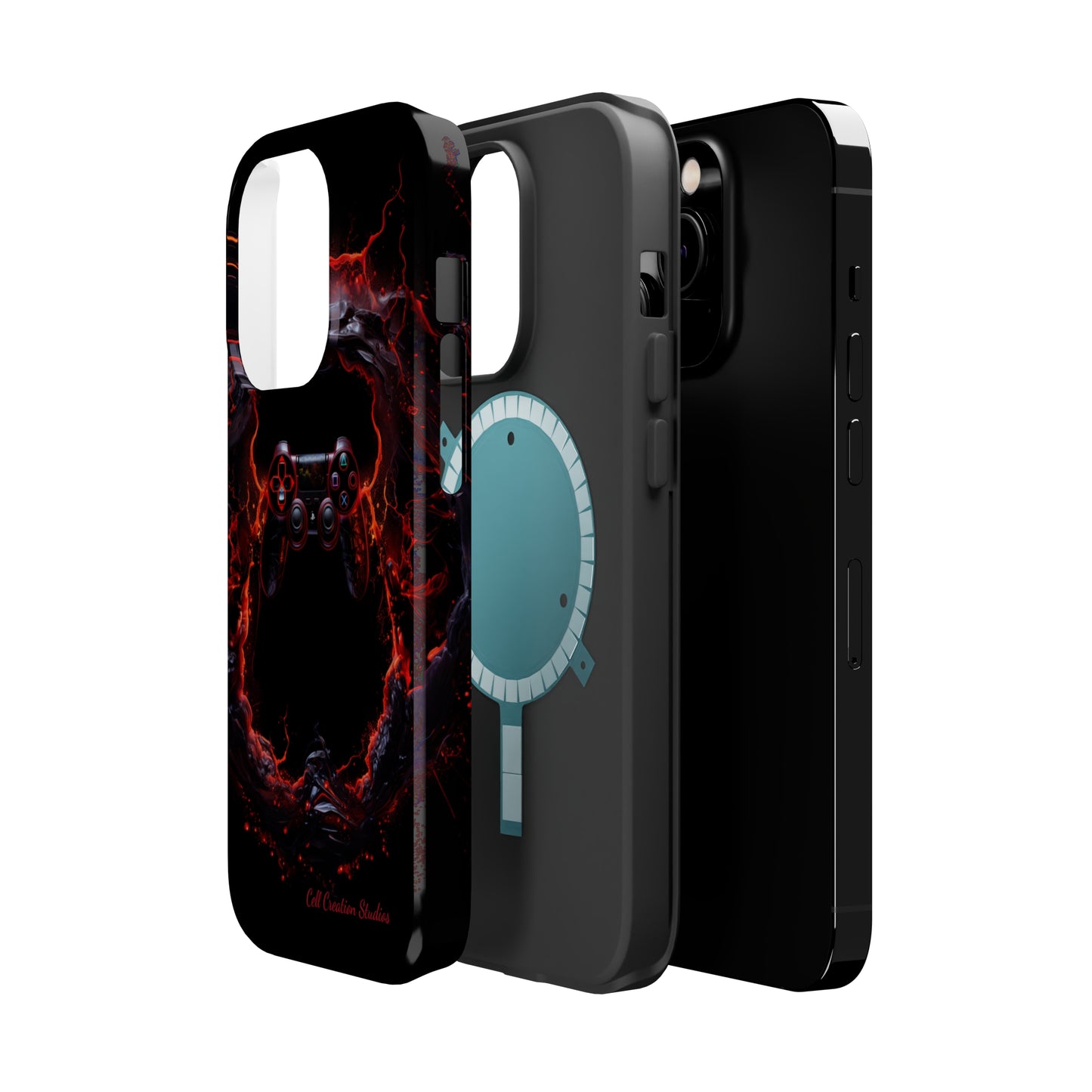 "InfernoGamer Plasma Burst" -MagSafe Tough iPhone Cases