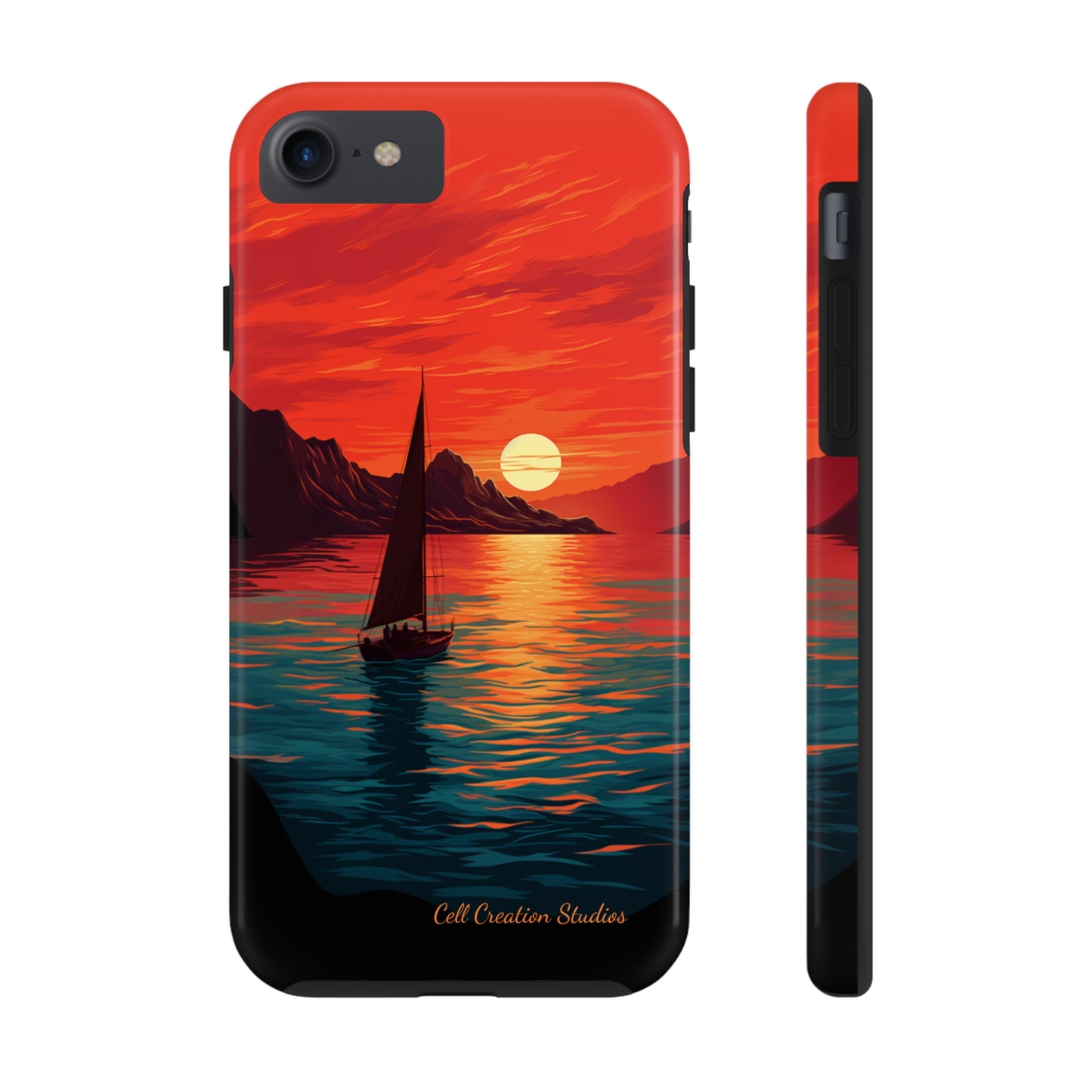 "Serenity at Sunset" -Tough iPhone Cases