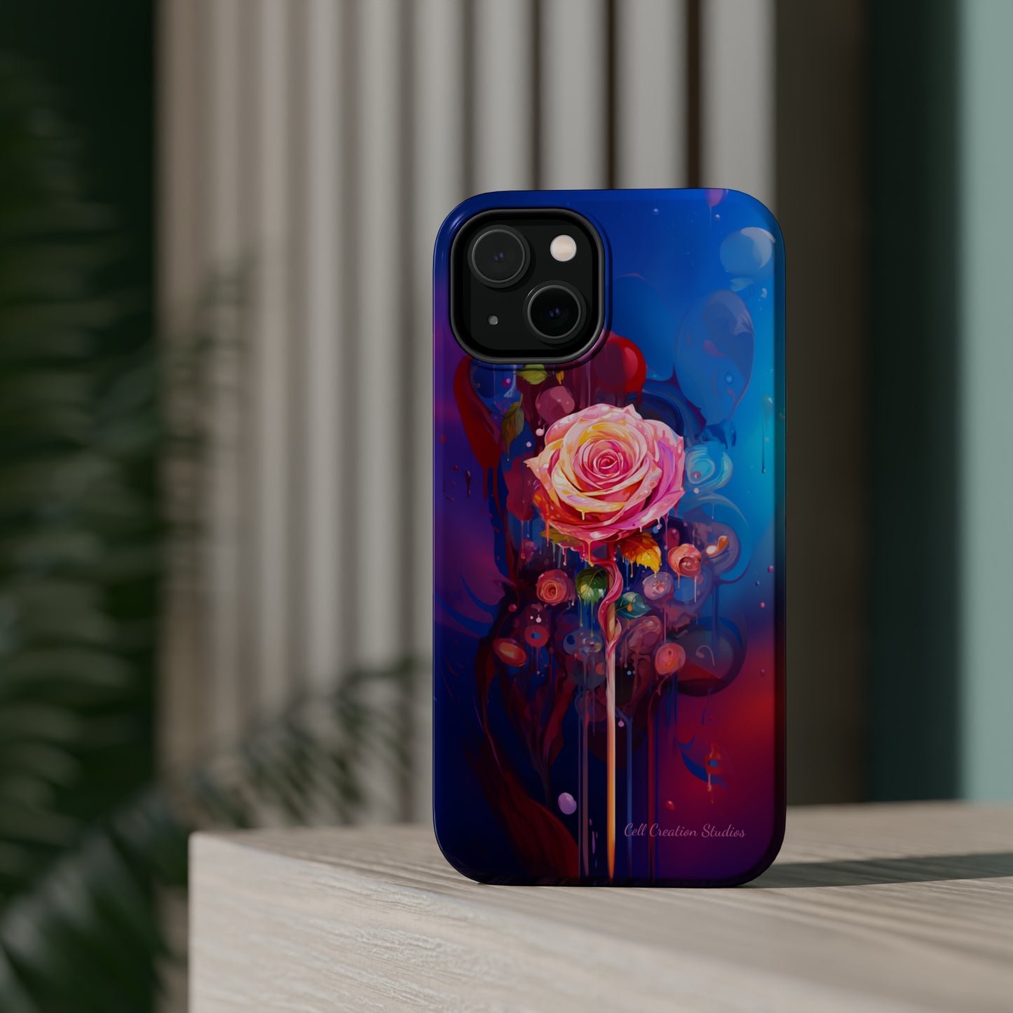 "Dreamy Rose Bloom Fantasy" -MagSafe Tough iPhone Cases