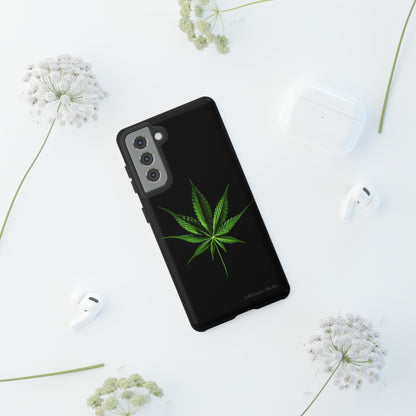 "Cannabis Chic" Marijuana Leaf Phone Case -Tough Cases