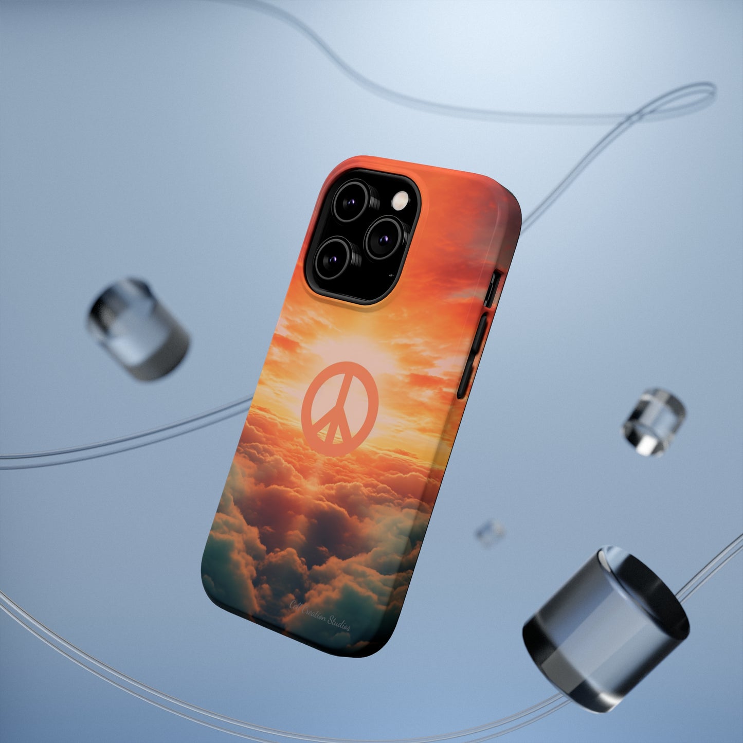 Introducing the "Sky Peace" Cell Phone Case – Carry Tranquility in Your Pocket -MagSafe Tough Cases