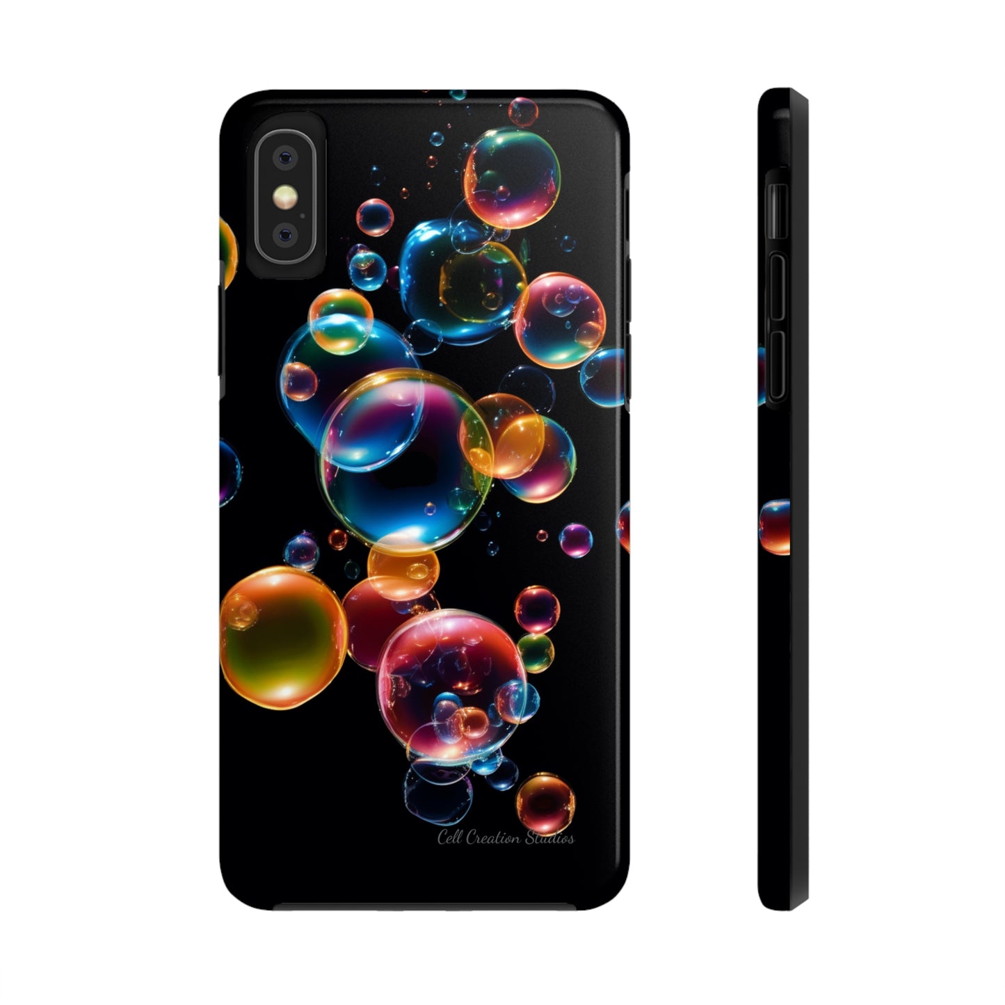 Elevate Your Phone's Aesthetic with our "BubbleBurst" Cell Phone Case -Tough Phone Cases