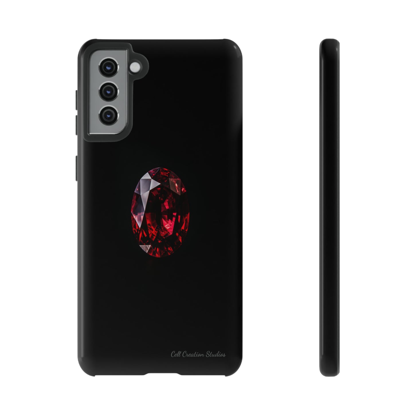 "Ruby Radiance" Phone Case -Tough Cases