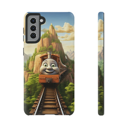 The "Mountain Journey Train" Character Phone Case-Tough Cases