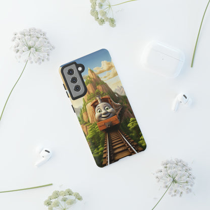 The "Mountain Journey Train" Character Phone Case-Tough Cases