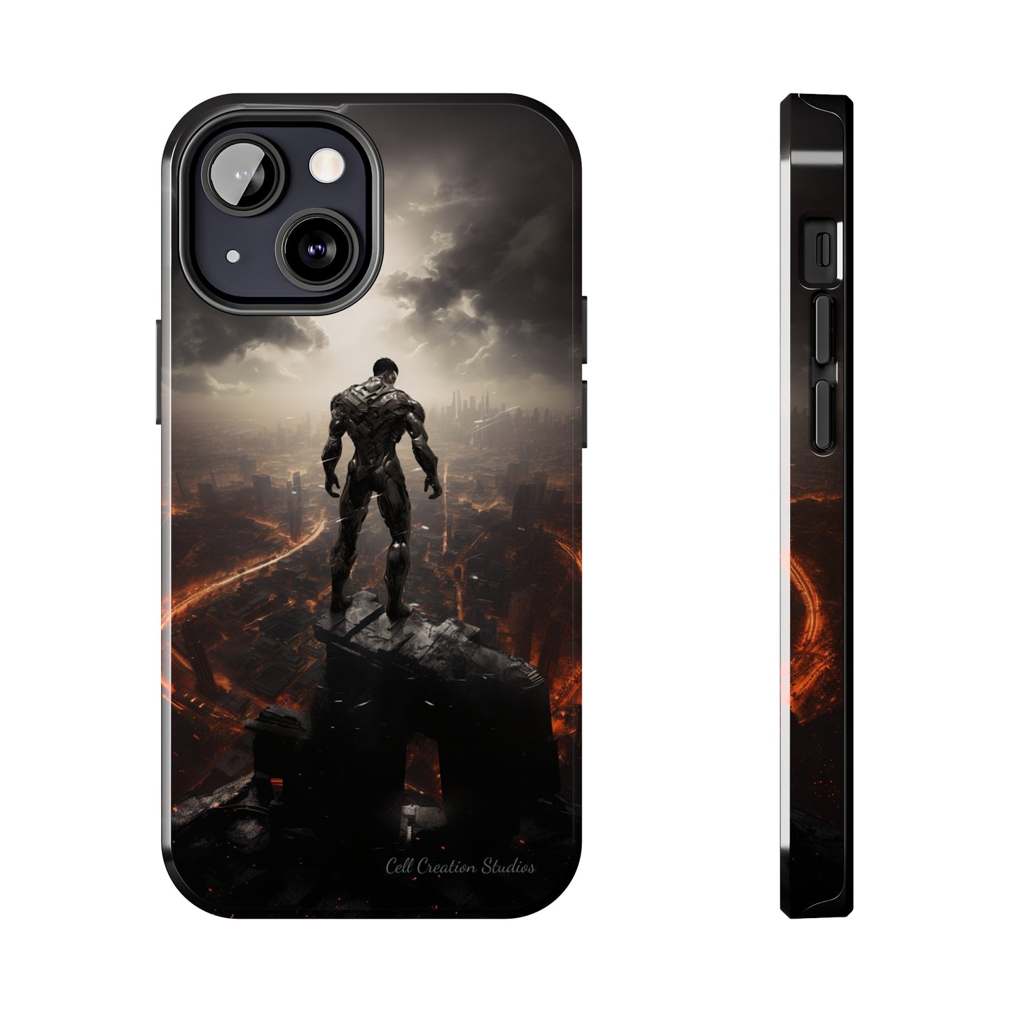 Introducing the "Cyber Guardian" Cell Phone Case – Embrace Futuristic Heroism -Tough Phone Cases