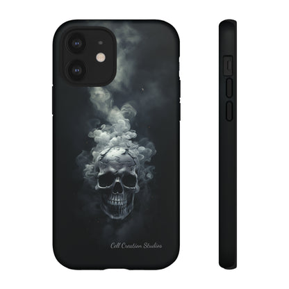 "Ethereal Skull Noir" -Tough iPhone Cases