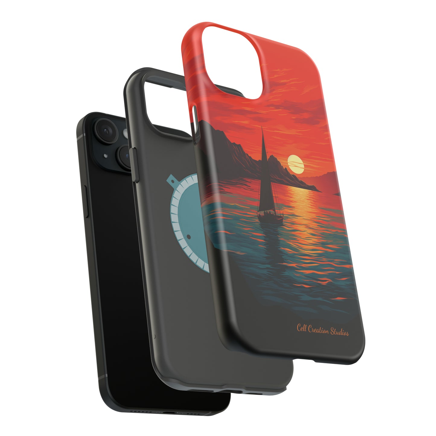 "Serenity at Sunset" -MagSafe Tough iPhone Cases