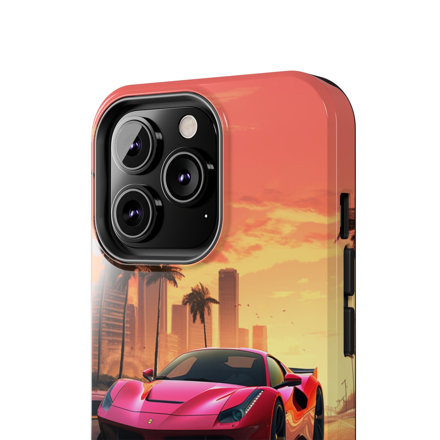 "Sunset Boulevard Ferrari Edition" -Tough iPhone Cases