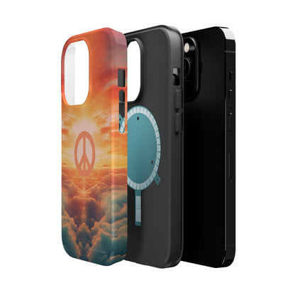 Introducing the "Sky Peace" Cell Phone Case – Carry Tranquility in Your Pocket -MagSafe Tough Cases