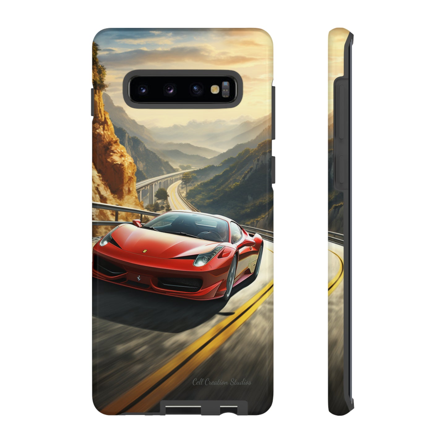 "Mountain Majesty Ferrari Edition" -Tough Samsung Phone Cases