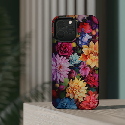 Introducing the "Blossom Beauty" Cell Phone Case – Elevate Your Style with Floral Charm -MagSafe Tough Cases