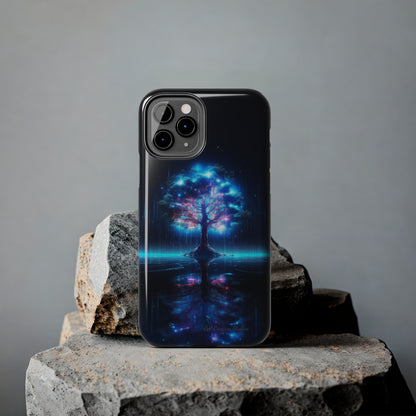 Introducing the "Luminous Tree" Cell Phone Case – Illuminate Your Style with Nature's Glow -Tough Phone Cases