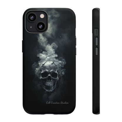 "Ethereal Skull Noir" -Tough iPhone Cases