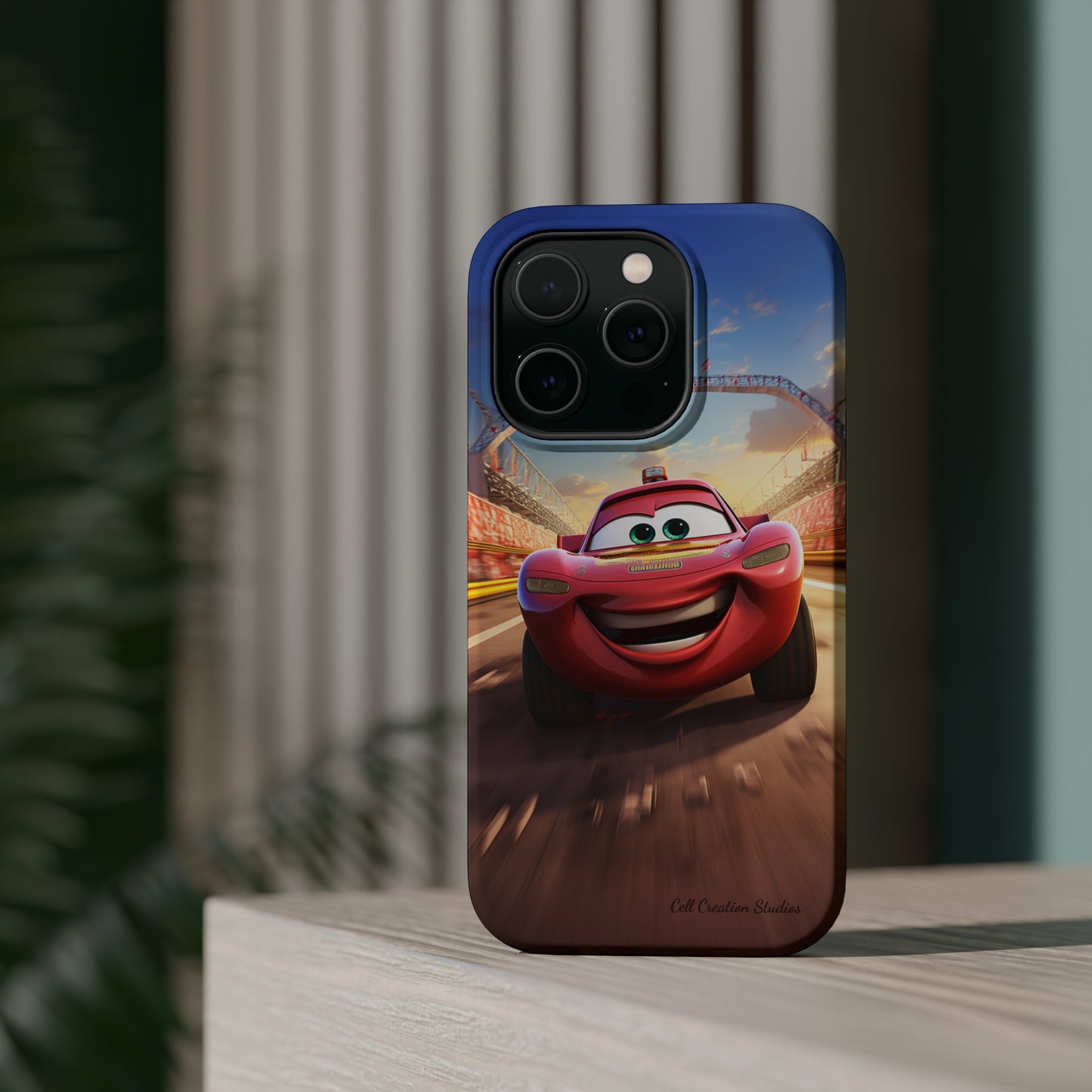 The " Smiling Red Racer" Phone Case -MagSafe Tough Cases