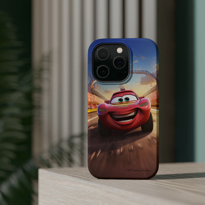 The " Smiling Red Racer" Phone Case -MagSafe Tough Cases