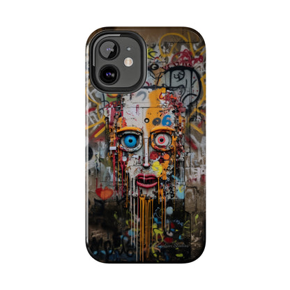 "Urban Graffiti Face" -Tough Phone Cases