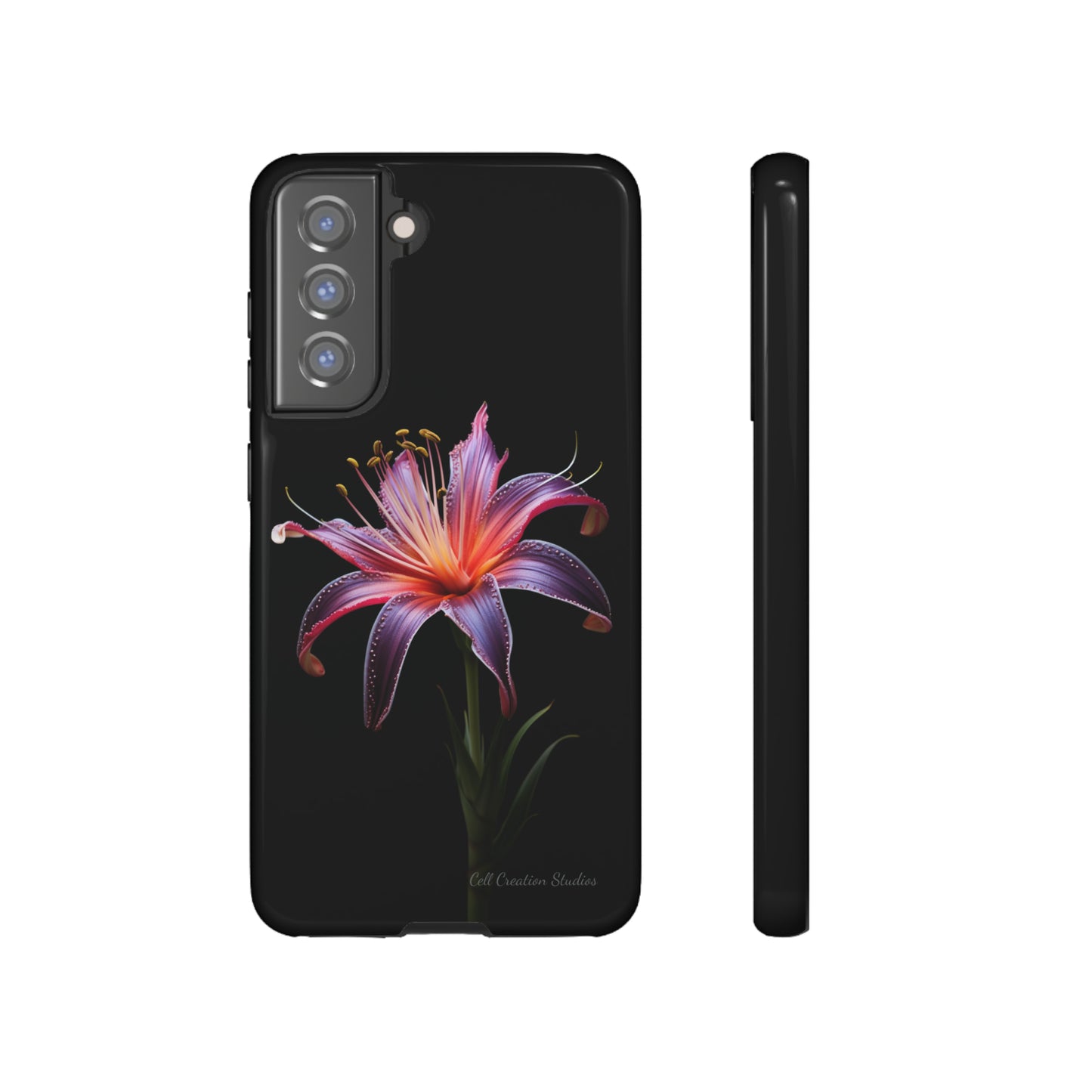 "Vibrant Purple Lily" Phone Case -Tough Cases