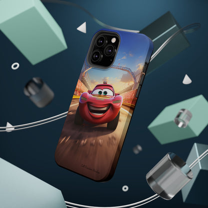 The " Smiling Red Racer" Phone Case -MagSafe Tough Cases