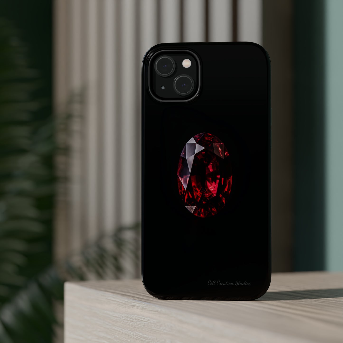 "Ruby Radiance" Phone Case -MagSafe Tough Cases