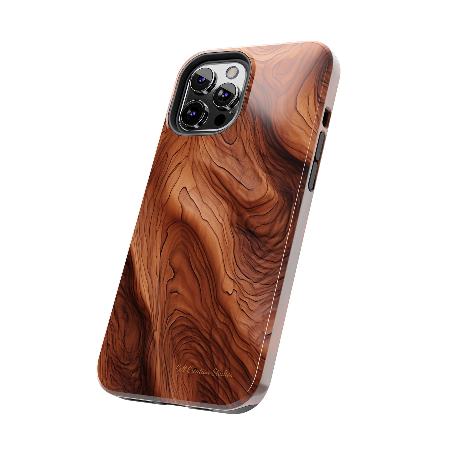 The "Eternal Woodgrain" Phone Case -Tough Phone Cases