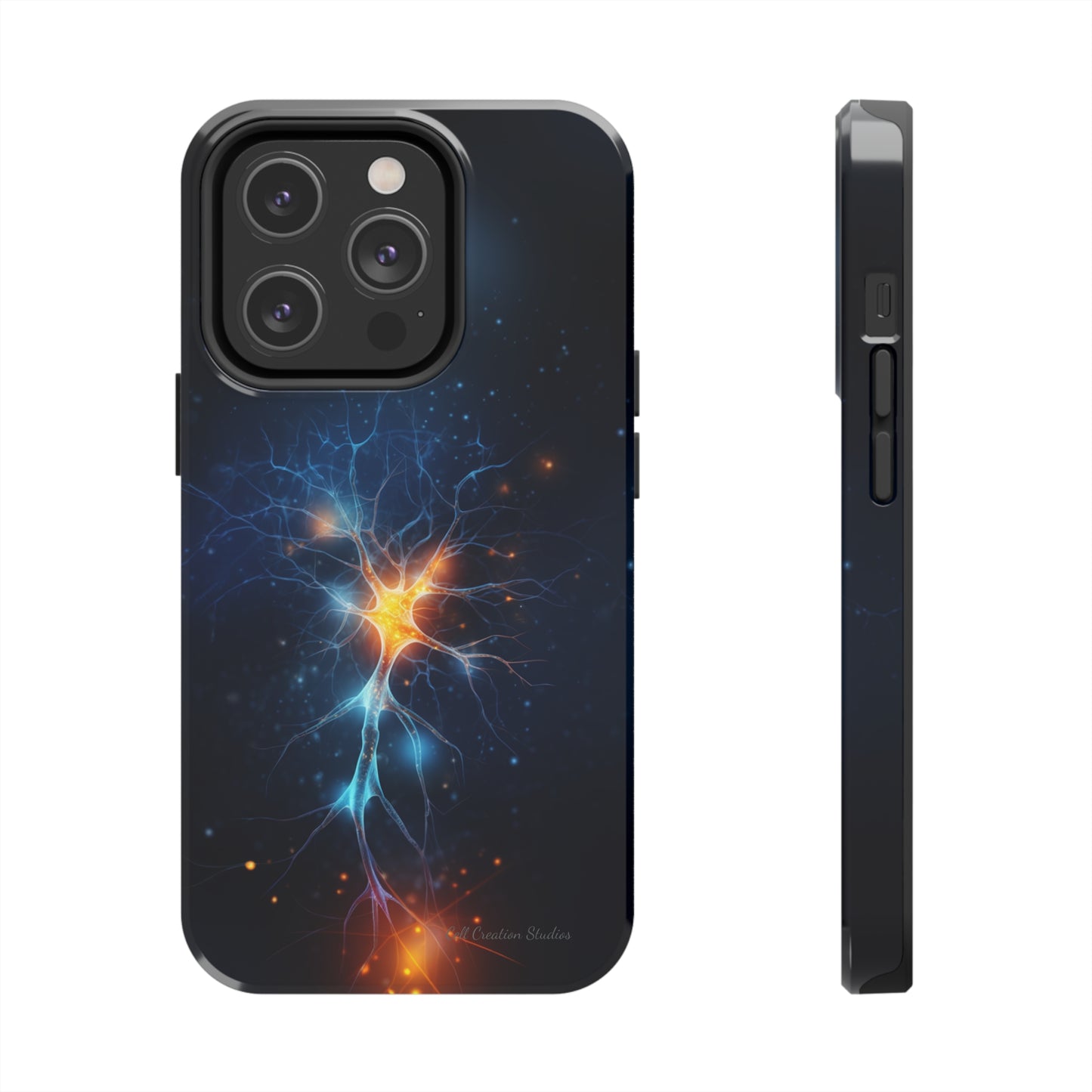 Introducing the "Luminous Neuron" Cell Phone Case – Illuminate Your Connection! -Tough Phone Cases