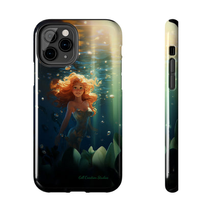 Dive into Enchantment with Our "Ariel Little Mermaid" Phone Case -Tough Phone Cases