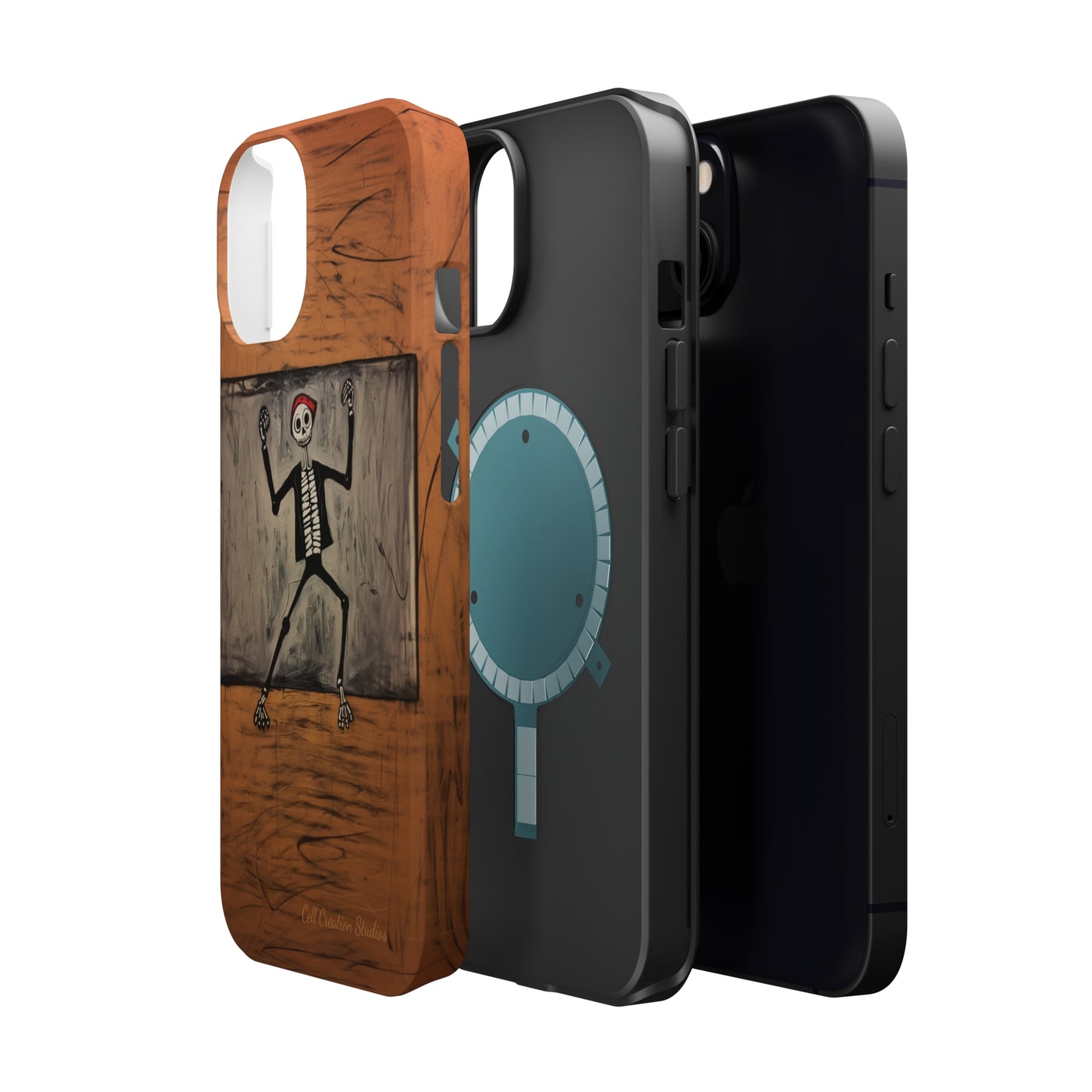 "Dance of the Skeletal Muse" -MagSafe Tough iPhone Cases