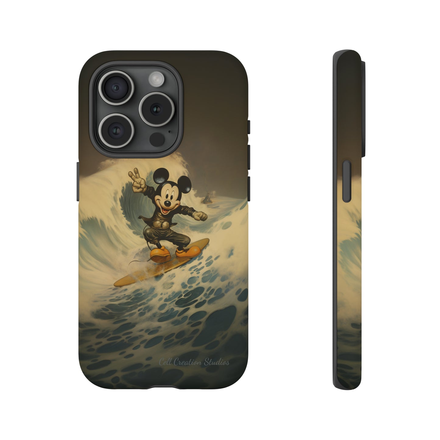 "Surf's Up Mickey" -Tough iPhone Cases