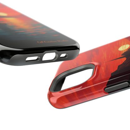 "Serenity at Sunset" -MagSafe Tough iPhone Cases