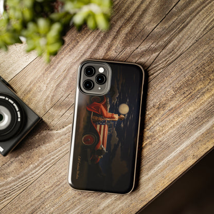 Introducing the "Desert Dreamer - 1920s Americana" Cell Phone Case – Embrace Nostalgic Elegance with Vintage Desert Charm -Tough Phone Cases