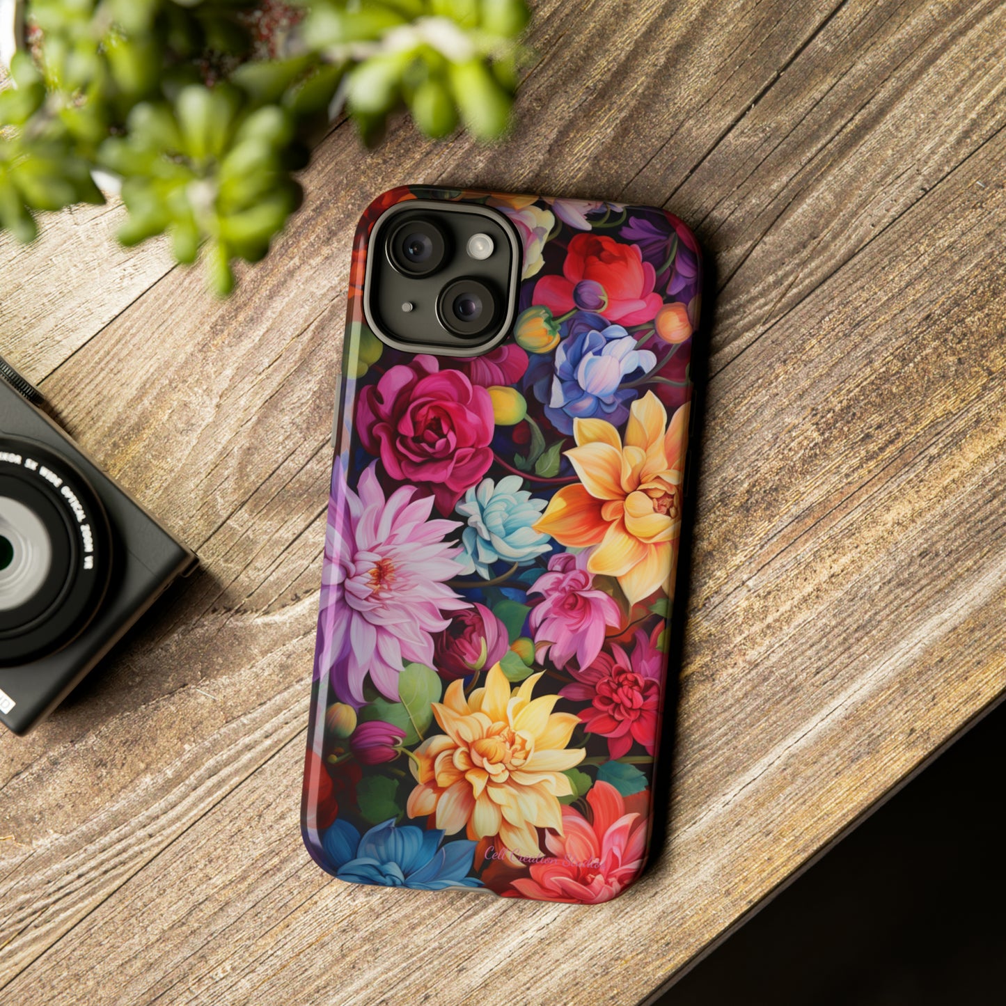 Introducing the "Blossom Beauty" Cell Phone Case – Elevate Your Style with Floral Charm -Tough Cases