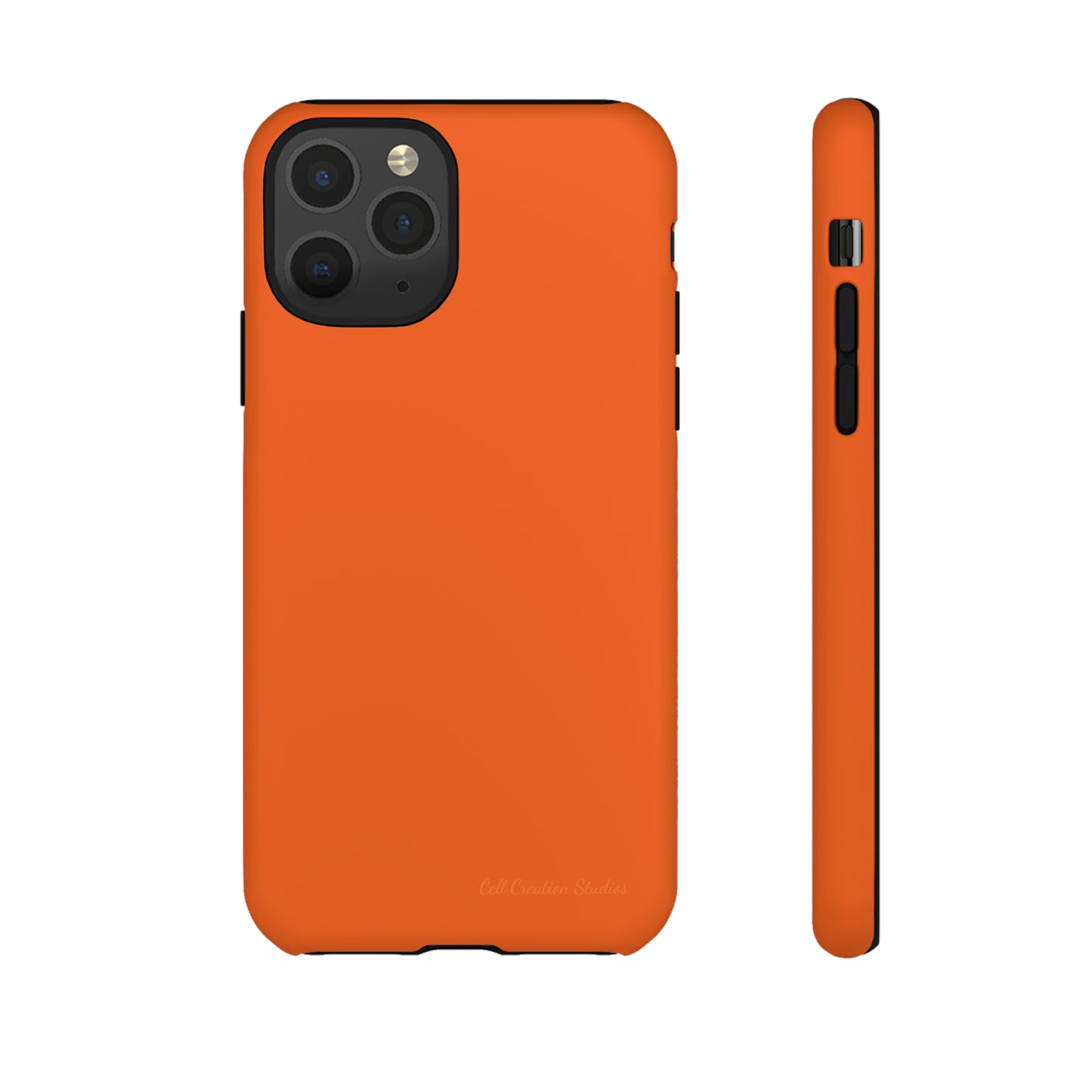 "Orange Burst" -Tough iPhone Cases