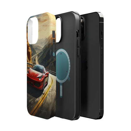 "Mountain Majesty Ferrari Edition" -MagSafe Tough iPhone Cases