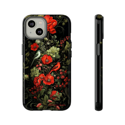 "Floral Serenade Elegance" -Tough iPhone Cases