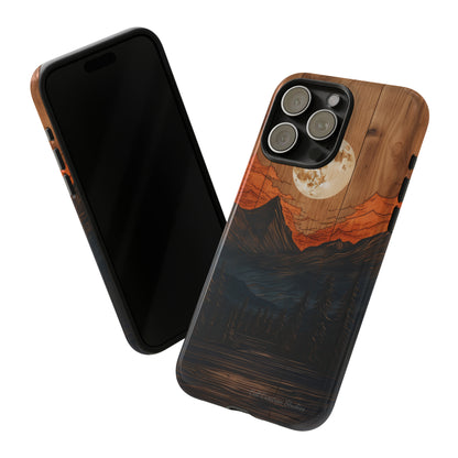 "Elevate Your Style with the Mountain Moonlight Phone Case" -Tough Cases