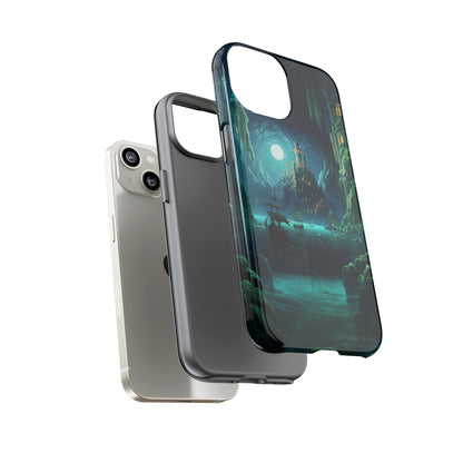 Introducing the "Moonlit Ancient City" Cell Phone Case – Explore Mysteries in the Glow of Moonlight -Tough Cases