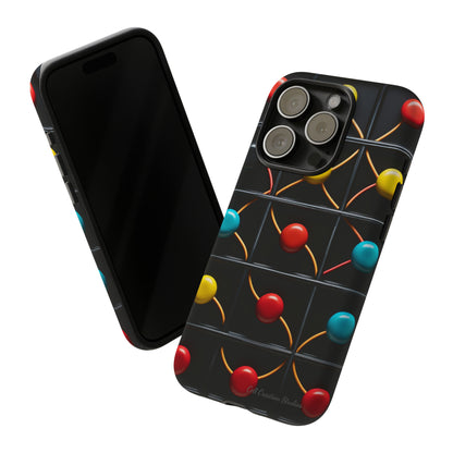 "Vibrant Spheres Fusion" -Tough Phone Cases