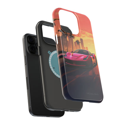 "Sunset Boulevard Ferrari Edition" -MagSafe Tough iPhone Cases