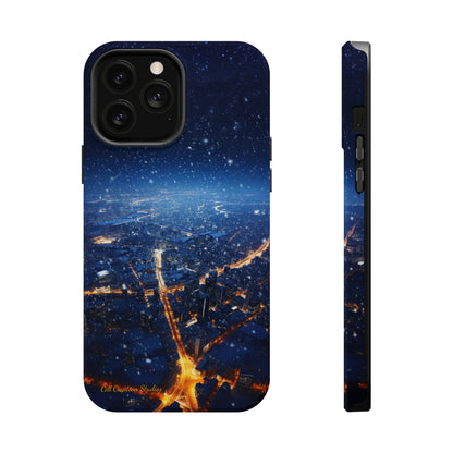 "Urban Snowfall Glow" -MagSafe Tough iPhone Cases