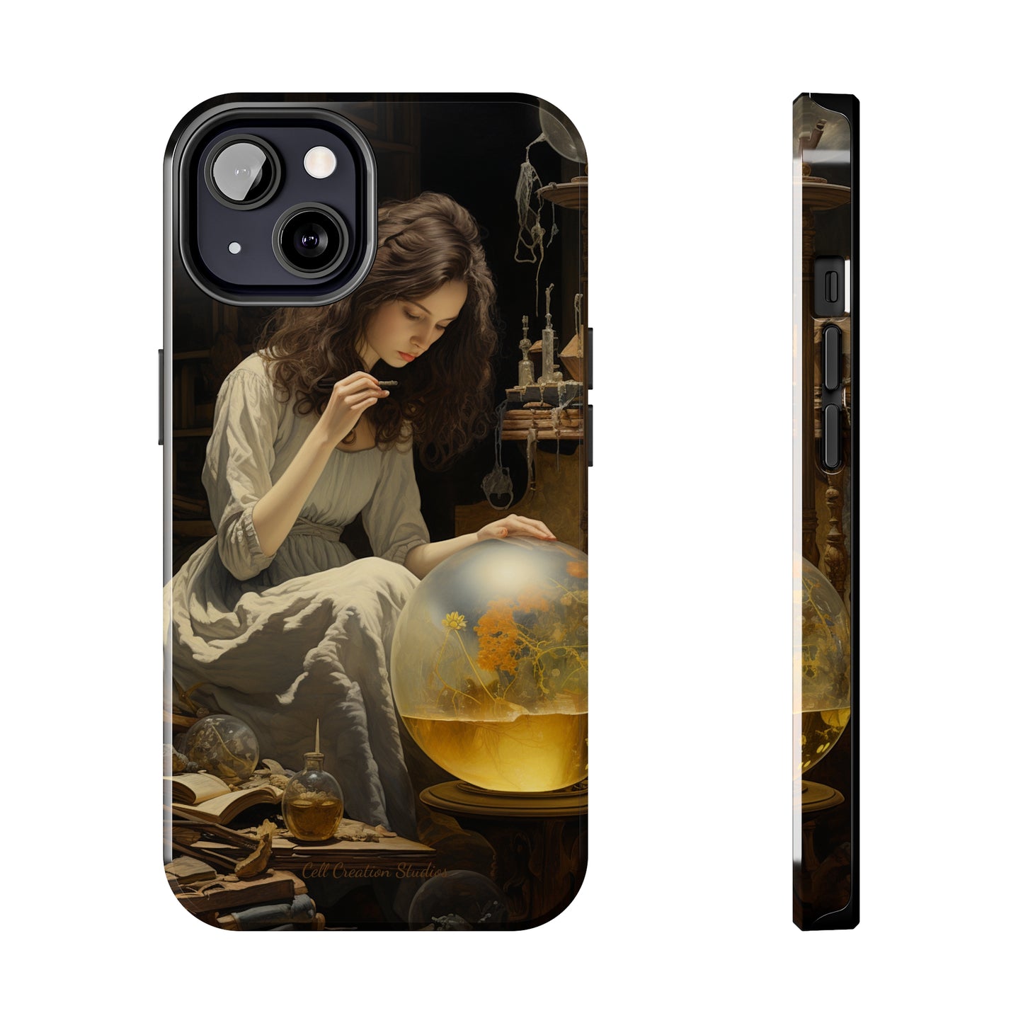 Introducing the "Mystic Botanist" Cell Phone Case – Discover the Secrets Within -Tough Phone Cases