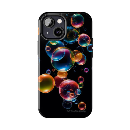 Elevate Your Phone's Aesthetic with our "BubbleBurst" Cell Phone Case -Tough Phone Cases