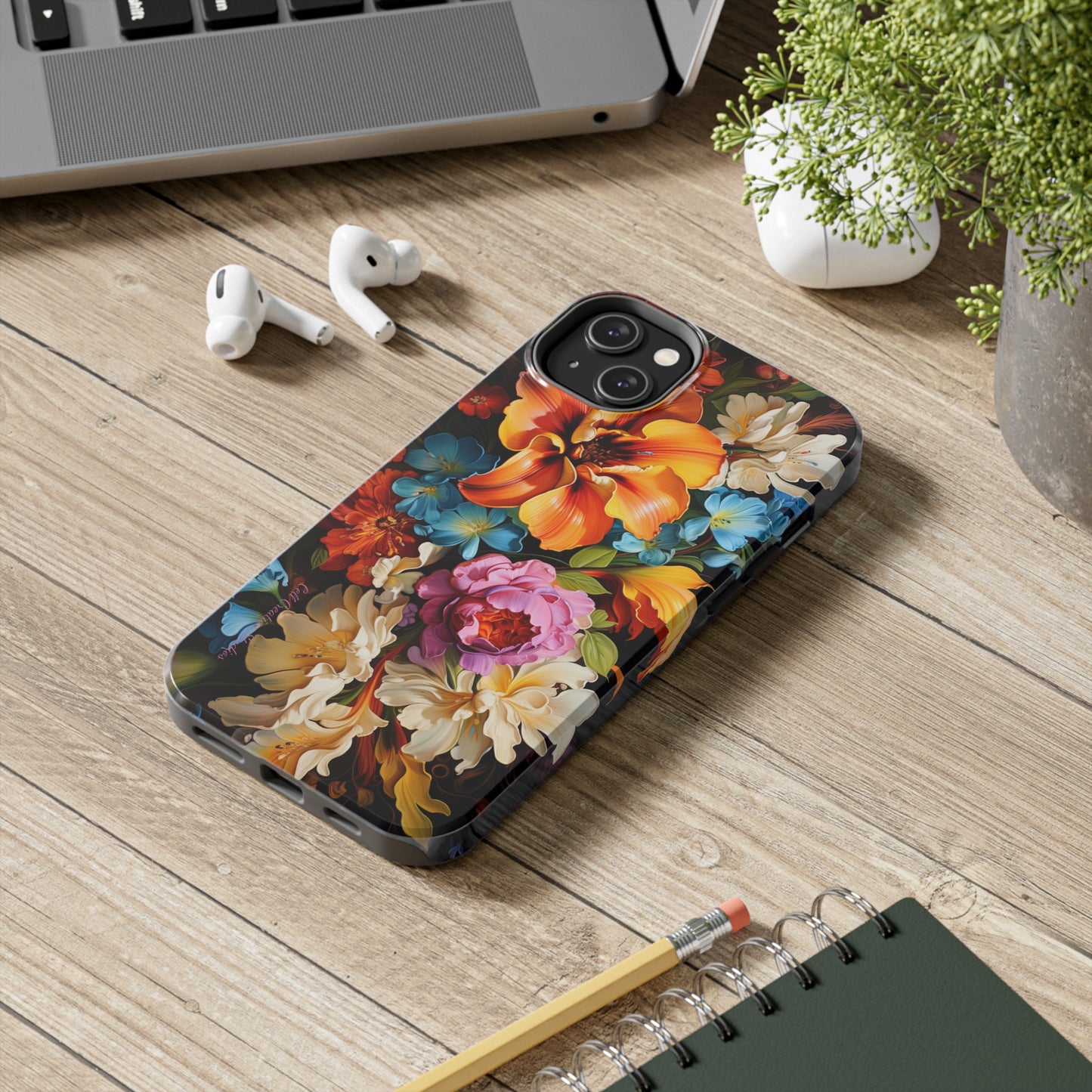 Introducing the "Floral Elegance" Cell Phone Case – Blossom with Style -Tough Phone Cases