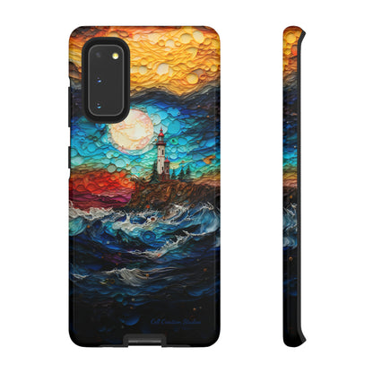 "Coastal Canvas Guardian" -Tough Samsung Phone Cases