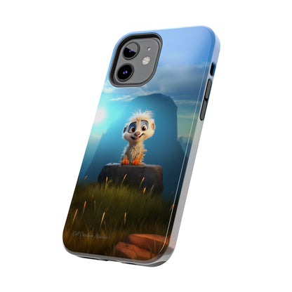 Introducing the "Mountain Explorer Buddy" Cell Phone Case – Embark on Adventures with an Animated Cute Animal -Tough Phone Cases